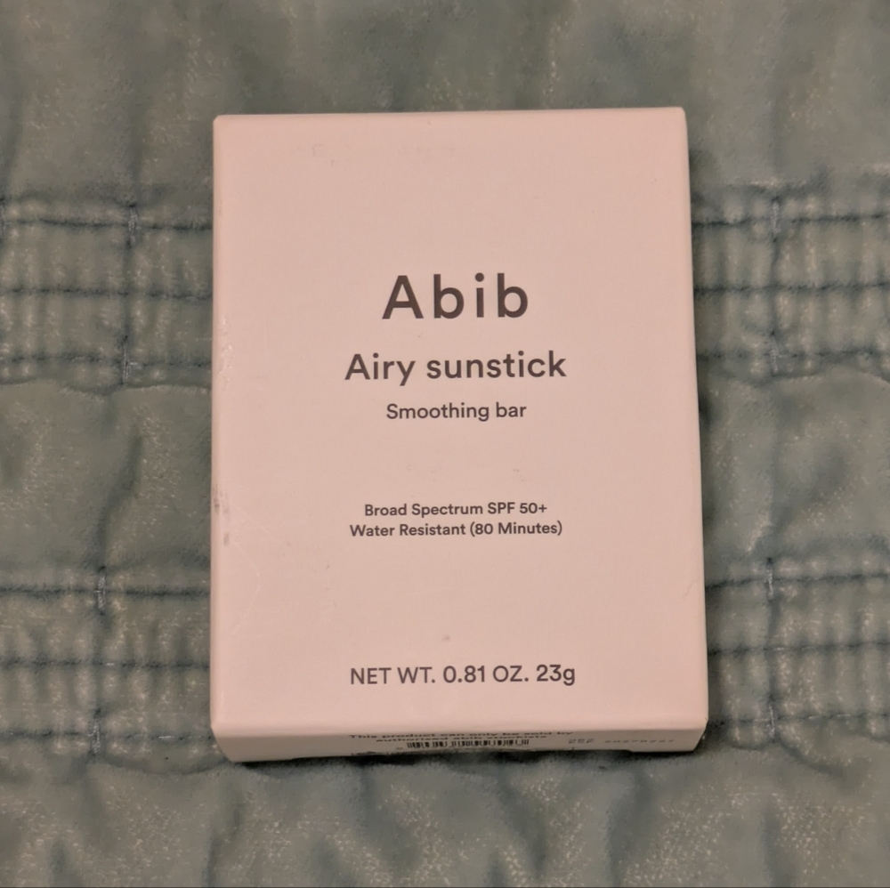 Abib Airy Sunstick Smoothing Bar Broad Spectrum SPF 50+